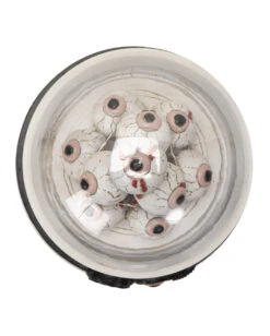 Beleuchteter Augenhügel Unter Glashaube 18cm -Halloween Serien Geschäft augenberg unter glaskuppel mit licht eye mound under glass dome with light halloween dekoration 54741 03