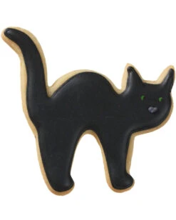 Plätzchenform Katze 8cm 6 Plätzchenform Katze 8cm -Halloween Serien Geschäft austechform halloween katze klein plaetzchenform mit halloween motiv weihnachtsplaetzchen form fuer katzen fans 28574 3