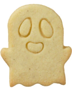 Plätzchenform Geist 7cm -Halloween Serien Geschäft austechform halloween suesser geist plaetzchenform mit halloween motiv weihnachtsplaetzchen form fuer geister fans 28567 2