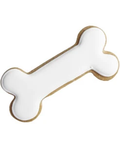 Plätzchenform Knochen 10cm -Halloween Serien Geschäft austechform knochen plaetzchenform mit halloween motiv weihnachtsplaetzchen form fuer hunde fans 28576 3