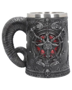 Baphomet Bierseidel -Halloween Serien Geschäft baphomet bierkrug baphomet bierstein baphomet tankard 39217 03