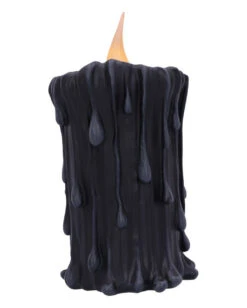 Schwarze Magie LED Kerze 19cm -Halloween Serien Geschäft black magic led kerze black magic led candle halloween deko gothic deko 54011 03