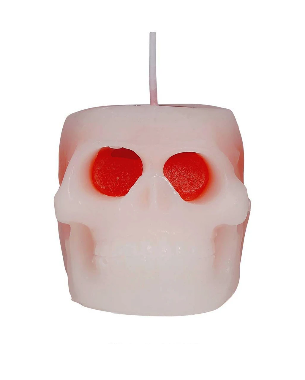 Blutende Totenkopf Kerze 6 Cm 1 Blutende Totenkopf Kerze 6 Cm