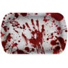 Party Tablett Halloween Blutbad