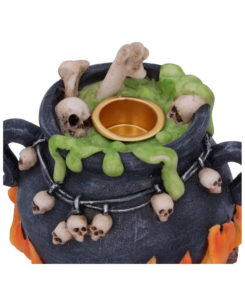 Blubbernder Hexenkessel Räucherkegel & Kerzenhalter 4 Blubbernder Hexenkessel Räucherkegel & Kerzenhalter – Bild 4