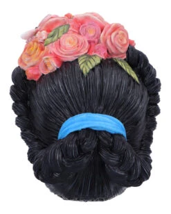 Calavera De Azucar Totenschädel 19cm -Halloween Serien Geschäft calavera de azucar totenkopf calavera de azucar skull dia de los muertos figur 54563 04