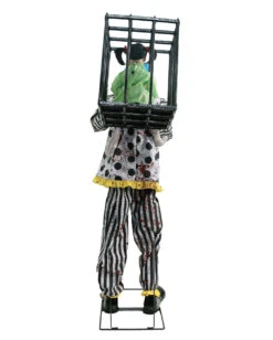 Neue Produkte -Halloween Serien Geschäft creepy candy clown halloween animatronic geisterbahnfiguren und animatronics halloween deko mr happy candy clown animatronic 39614 2