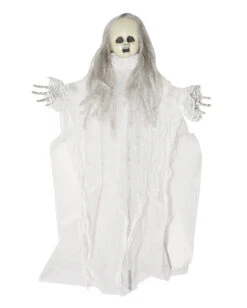Spooky Geisterpuppe Im Fetzengewand Hängefigur -Halloween Serien Geschäft creepy geisterpuppe im fetzengewand haengefigur spooky ghost doll hanging prop 50313 03