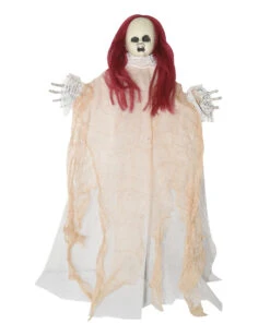 Spooky Geisterpuppe Im Fetzengewand Hängefigur -Halloween Serien Geschäft creepy geisterpuppe im fetzengewand haengefigur spooky ghost doll hanging prop 50313 04
