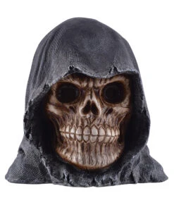 Grim Reaper Totenkopf Mit Leuchtenden Augen