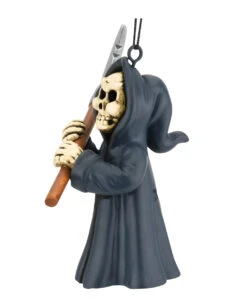 Sensenmann Christbaumkugel 8,9cm -Halloween Serien Geschäft grim reaper weihnachtskugel halloween und horror weihnachtsdeko und wohnaccessoires grim reaper hanging ornament 54748 3