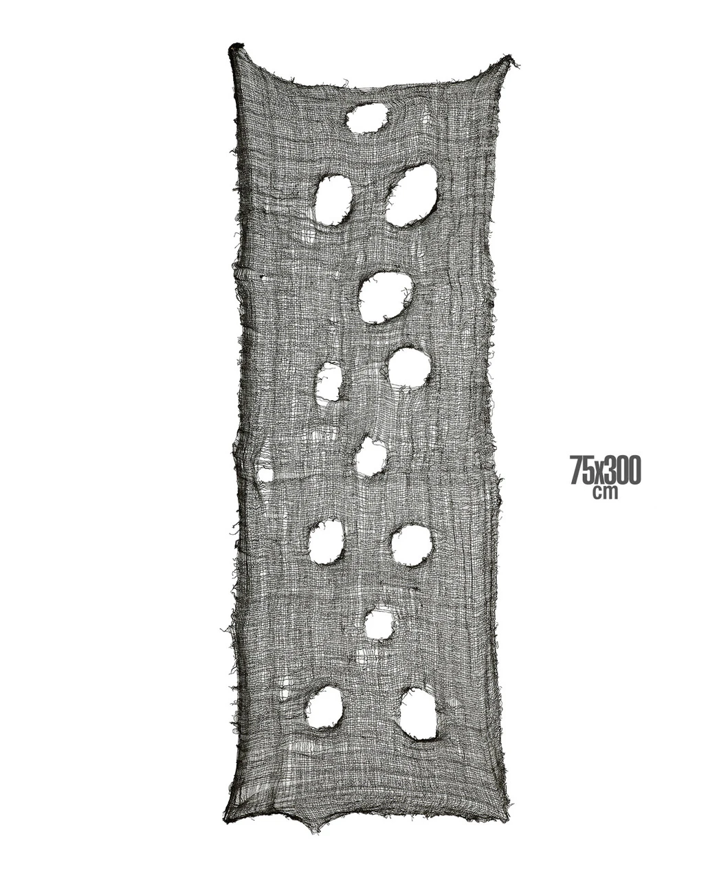 Halloween Lumpenstoff Schwarz 4 Halloween Lumpenstoff Schwarz – Bild 4