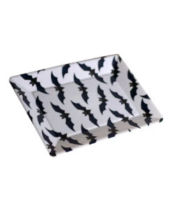 Halloween Tablett Mit Fledermäusen -Halloween Serien Geschäft halloween fledermaus tablett halloween bat tray kinderfreundliche halloween buffet deko 53241 1