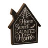 "Home Sweet Haunted Home" Halloween Aufsteller 20cm