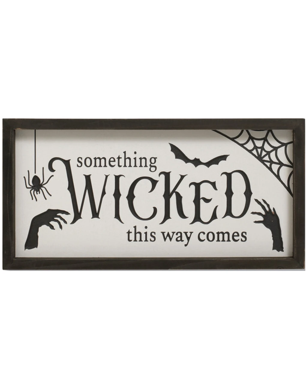 "Something Wicked This Way Comes" Halloween Wandbild 40cm 1 "Something Wicked This Way Comes" Halloween Wandbild 40cm