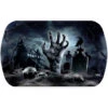 Zombie Friedhof Halloween Tablett