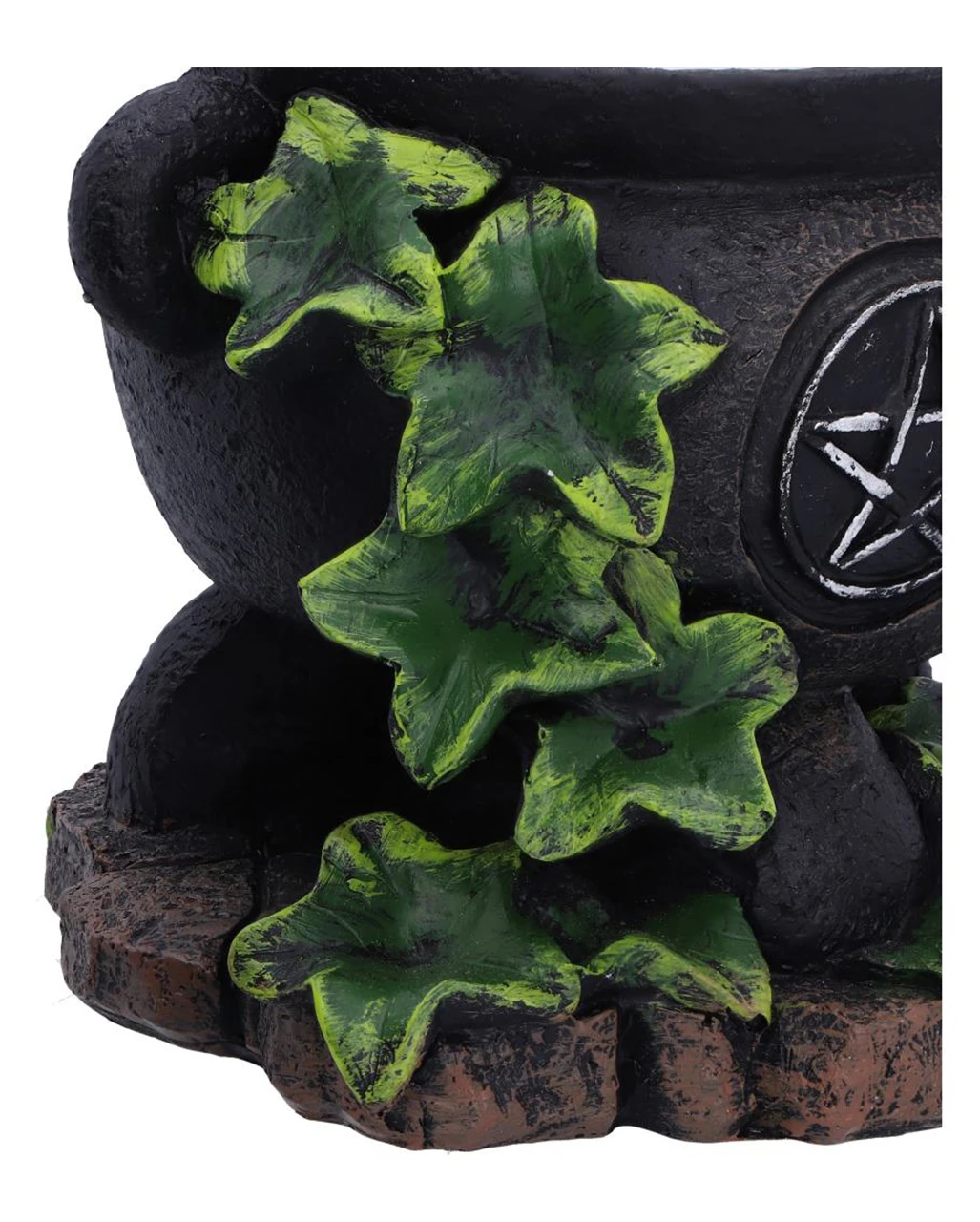 Hexenkessel Mit Efeu Kerzenhalter 2er Set 5 Hexenkessel Mit Efeu Kerzenhalter 2er Set – Bild 5