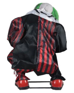 Hockender Horror Clown Animatronic Mit Bewegung -Halloween Serien Geschäft hockender horror clown animatronic mit bewegung licht und sound 37580 3