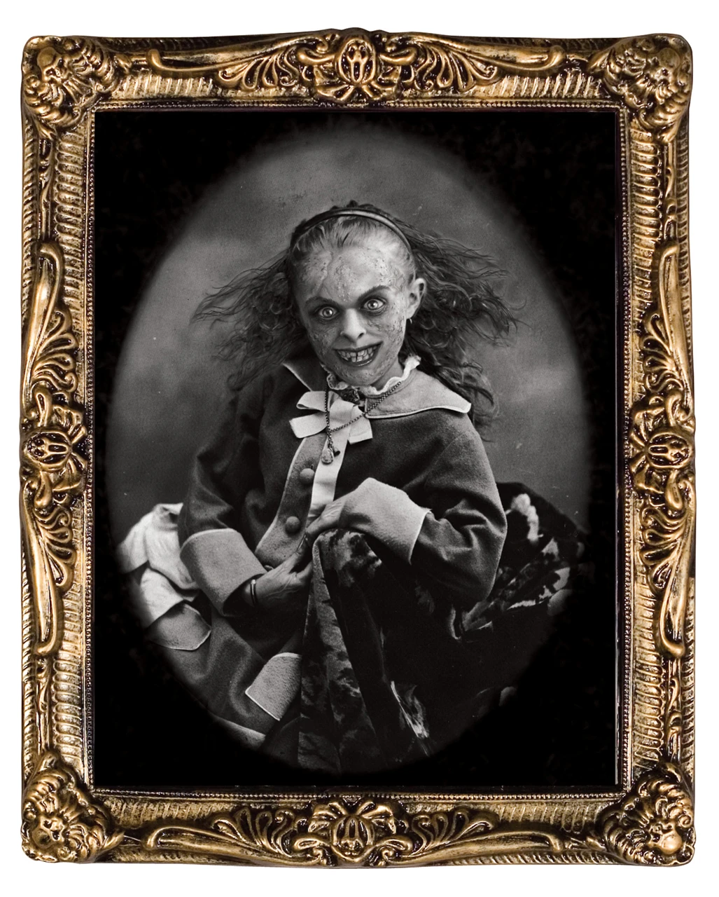 Zombie Mädchen Wackelbild 1 Zombie Mädchen Wackelbild