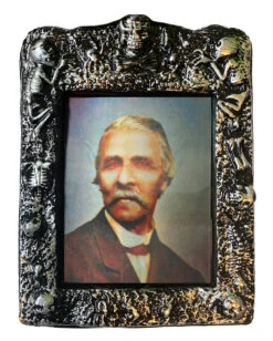 Teuflischer Opa Hologramm Wandbild 22x30 Cm