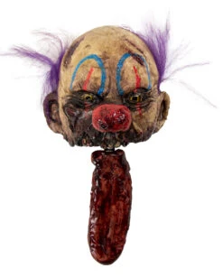 Clown Licker Wandbild Mit Bewegung -Halloween Serien Geschäft horror clown licker wandbild mit bewegung horror clown deko halloween haunt deko 50629 3
