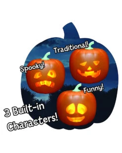 Jabberin Jack Animierter Halloween Kürbis -Halloween Serien Geschäft jabberin jack sprechender halloween kuerbis jabberin jack animated halloween pumpkin halloween deko und halloween animatronics 51656 3