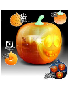 Jabberin Jack Animierter Halloween Kürbis -Halloween Serien Geschäft jabberin jack sprechender halloween kuerbis jabberin jack animated halloween pumpkin halloween deko und halloween animatronics 51656 4