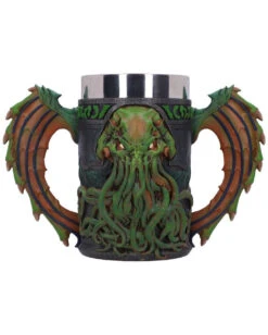 Gefäß Des Cthulhu Bierkrug -Halloween Serien Geschäft james ryman cthulhu krug james ryman cthulhu tankard horror klassiker geschenkartikel bierkrug 53592 3