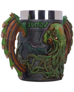 Gefäß Des Cthulhu Bierkrug -Halloween Serien Geschäft james ryman cthulhu krug james ryman cthulhu tankard horror klassiker geschenkartikel bierkrug 53592 4