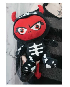 KILLSTAR Gloom Teufel Aus Plüsch -Halloween Serien Geschäft killstar gloom pluesch teufel gloom plush devil gothic deko gothic merchandise 50254 03