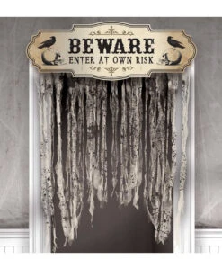 Friedhof Türvorhang