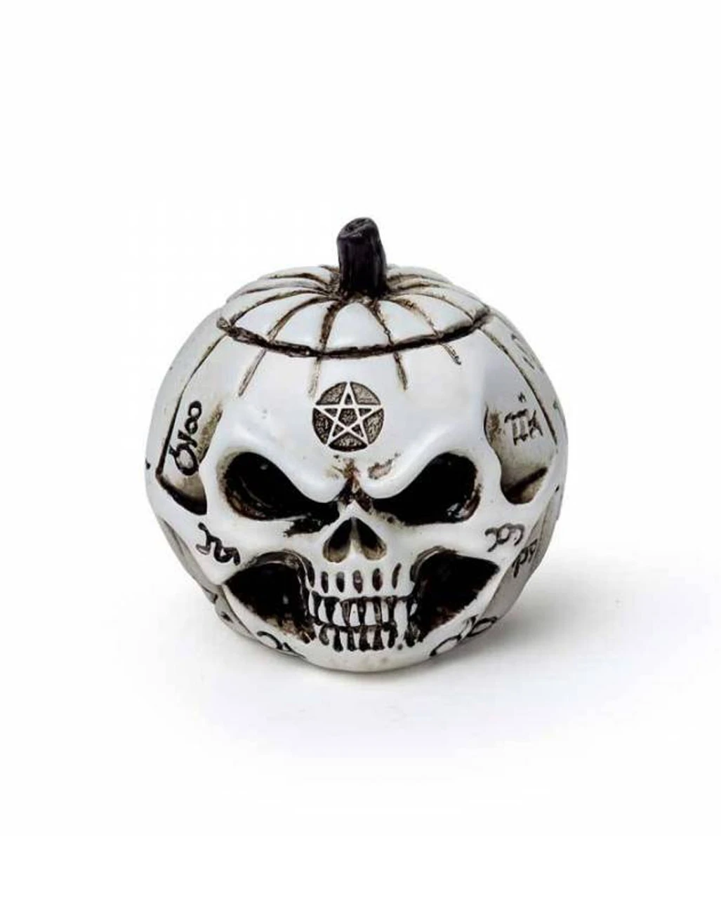 Kürbis Totenkopf Miniatur Figur 3cm 1 Kürbis Totenkopf Miniatur Figur 3cm