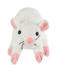Weiße Plüschratte 19cm -Halloween Serien Geschäft kuscheltier ratte 19cm weiss plueschratte fuer kinder geschenkartikel plueschtier ratte 29709 3
