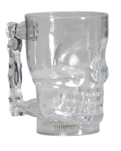 LED Totenkopf Pitcher 700 Ml -Halloween Serien Geschäft led totenschaedel krug 700ml totenkopf pitcher skull pitcher halloween tischdeko 27236 02