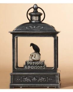 Leuchtende Wasserkugel Laterne Tränke & Gifte 21cm -Halloween Serien Geschäft leuchtende wasserkugel laterne potions and poisons 21cm lighted smoky water globe lantern potions and poisons 54271 3