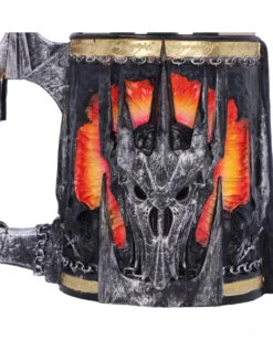 Herr Der Ringe Sauron Krug 15,5cm -Halloween Serien Geschäft lord of the rings sauron krug lord of the rings sauron tankard herr der ringe krug 53446 05