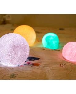 Mondlicht Mit Farbwechsel & Fernbedienung 7 Mondlicht Mit Farbwechsel & Fernbedienung -Halloween Serien Geschäft mond nachtlicht mit farbwechsel fernbedienung moon light with color changing remote control wohn ambiente 52410 03