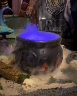 Nebler Mit Farbwechsel LEDs -Halloween Serien Geschäft nebeltopf fuer halloween mit lichteffekt smoke machine for halloween halloween dekoration kuenstlicher nebel dekoartikel 39176 5