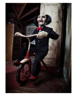 SAW Puppe Billy 12 SAW Puppe Billy -Halloween Serien Geschäft saw billy puppe originale horrorfilm sammler puppe aus james wans saw lizenzierte horrorpuppe fuer jig saw fans 28972 6