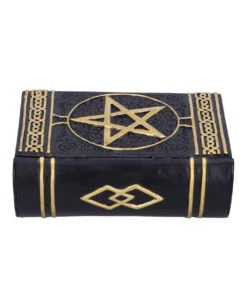 Schwarzes Buch Magischer Sprüche Schmuckschatulle 9 Schwarzes Buch Magischer Sprüche Schmuckschatulle -Halloween Serien Geschäft schwarzes buch der zaubersprueche schatulle gothic und wicca deko und geschenkartikel 52219 3