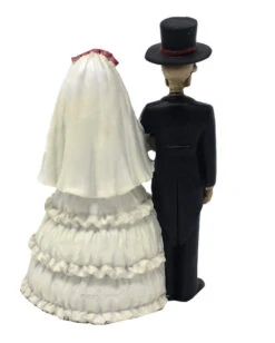 Skelett Hochzeitspaar 14 Cm -Halloween Serien Geschäft skelett brautpaar day of the dead hochzeitspaar dia de los muertos brautpaar 36506 03