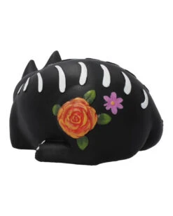Schlafende Sugar Skull Katze 22cm -Halloween Serien Geschäft sleepy sugar skull katze schlafende sugar skull katze sleepy sugar skull cat 50725 05