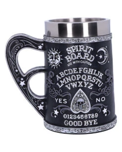 Ouija Board Bierkrug -Halloween Serien Geschäft spirit board biekrug ouija board bierkrug spirit board tankard halloween tischdeko 51070 03