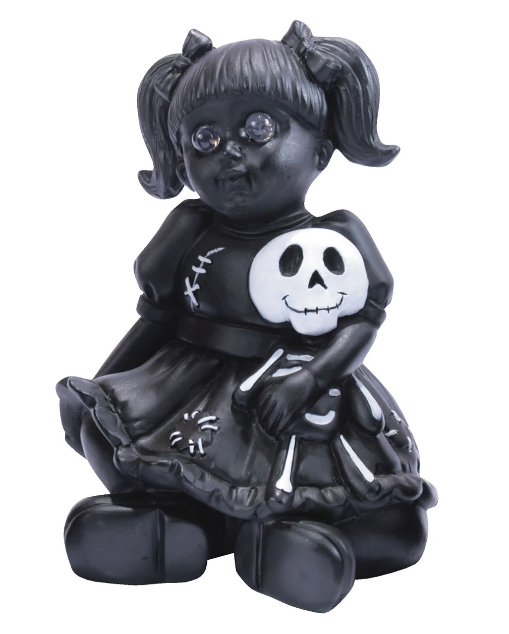 Gothic Puppe Mit Roten LED Augen 2 Gothic Puppe Mit Roten LED Augen – Bild 2