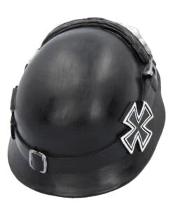 Totenschädel Mit Eisernem Kreuz -Halloween Serien Geschäft totenkopf mit eisernes kreuz totenschaedel mit eisernem kreuz skull with iron cross 39678 05