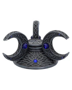 Dreifach Mond Kristallkugel Halter 10cm -Halloween Serien Geschäft triple moon kristallkugel halter triple moon wahrsagekugel halter triple moon crystal ball holder 50793 03