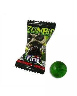 Zombie Candys Mit Kaugummi 80g -Halloween Serien Geschäft zombie bonbons mit kaugummi zombie candy gum halloween suessigkeiten halloween suesswaren 51569 02
